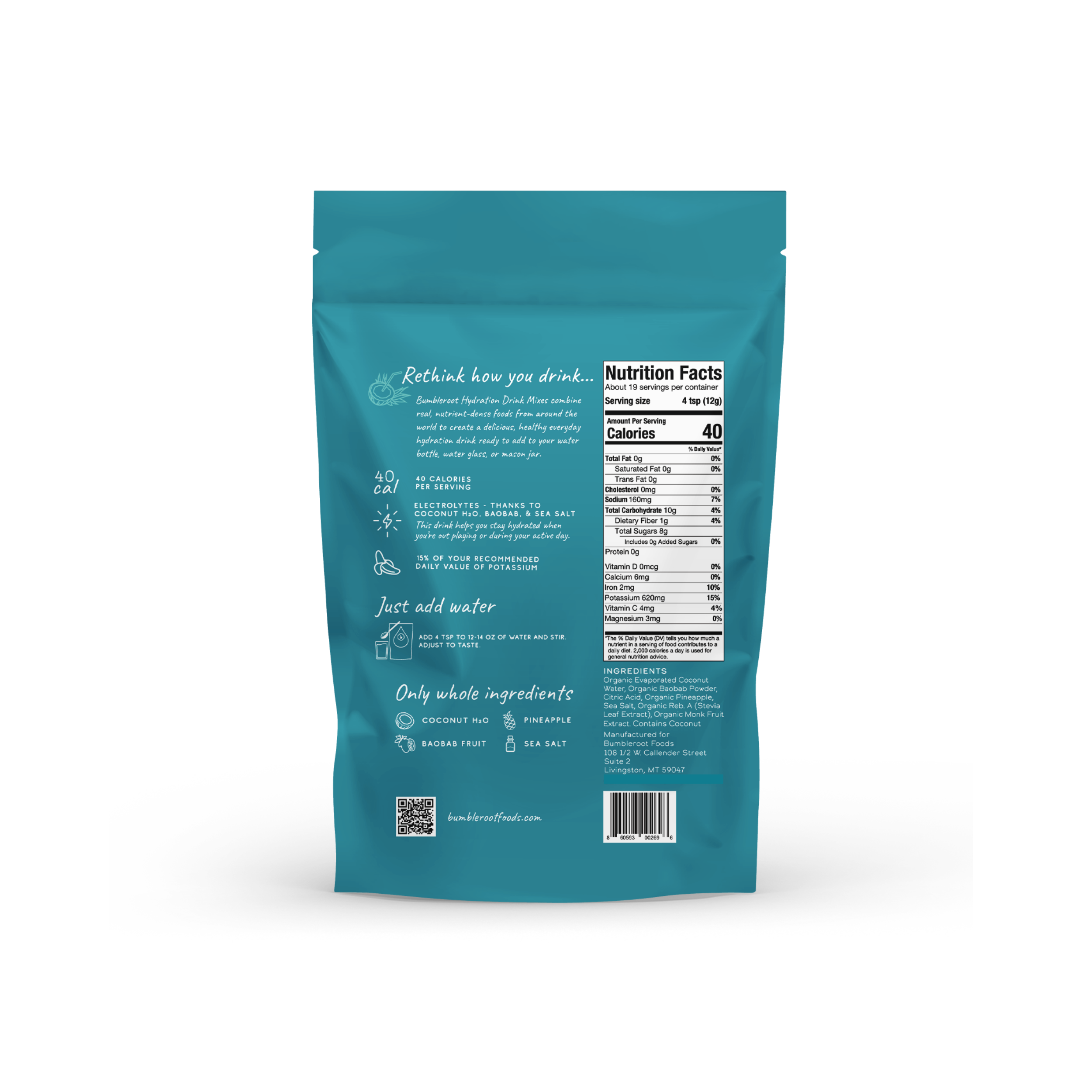 Mineral Hydration Drink Mix (Pineapple)