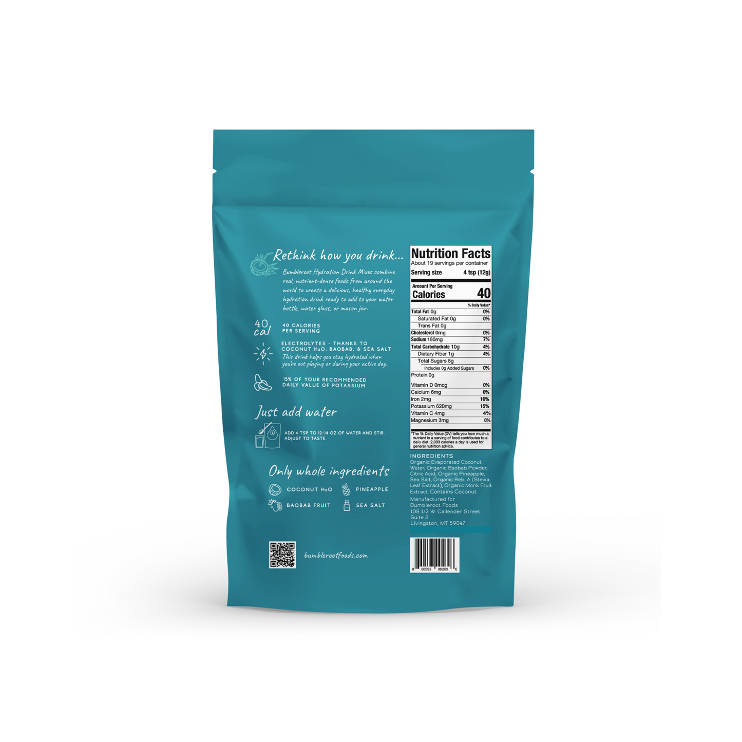 Mineral Hydration Drink Mix (Pineapple)