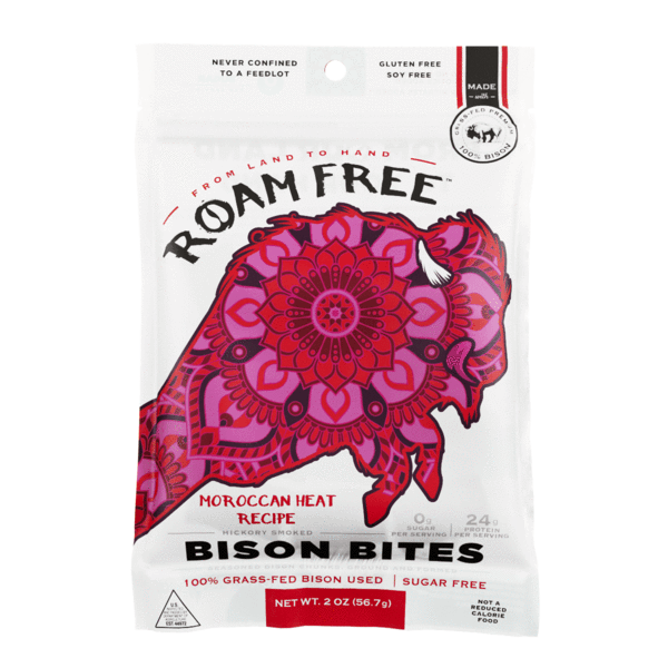 
                  
                    Roam Free Bison Bites: Moroccan Heat  (2-pack)
                  
                